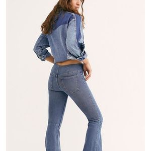 Free People Penny Denim Flares